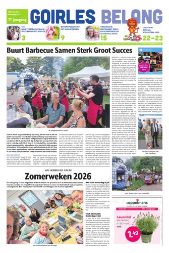Week 23, 3 juni 2026